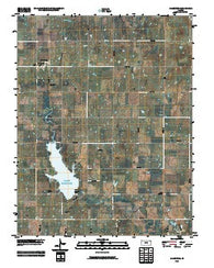 Galesburg Kansas Historical topographic map, 1:24000 scale, 7.5 X 7.5 Minute, Year 2010