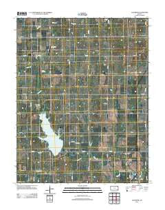Galesburg Kansas Historical topographic map, 1:24000 scale, 7.5 X 7.5 Minute, Year 2012