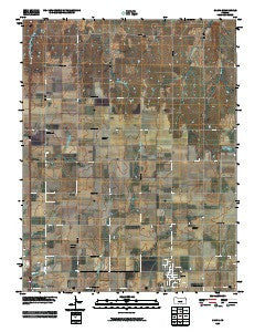 Galva Kansas Historical topographic map, 1:24000 scale, 7.5 X 7.5 Minute, Year 2009