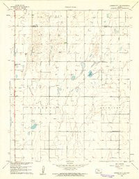 Garden City 3 NE Kansas Historical topographic map, 1:24000 scale, 7.5 X 7.5 Minute, Year 1959