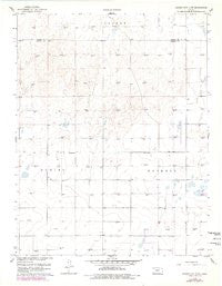 Garden City 3 NW Kansas Historical topographic map, 1:24000 scale, 7.5 X 7.5 Minute, Year 1959