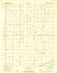 Garden City 3 SE Kansas Historical topographic map, 1:24000 scale, 7.5 X 7.5 Minute, Year 1960