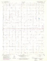 Garden City 3 SW Kansas Historical topographic map, 1:24000 scale, 7.5 X 7.5 Minute, Year 1960