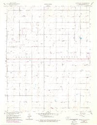 Garden City 3 SW Kansas Historical topographic map, 1:24000 scale, 7.5 X 7.5 Minute, Year 1960