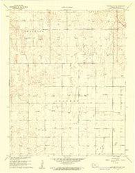 Garden City SW Kansas Historical topographic map, 1:24000 scale, 7.5 X 7.5 Minute, Year 1960