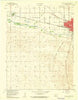 Garden City West Kansas Historical topographic map, 1:24000 scale, 7.5 X 7.5 Minute, Year 1960