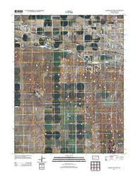 Garden City West Kansas Historical topographic map, 1:24000 scale, 7.5 X 7.5 Minute, Year 2012
