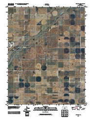 Garfield Kansas Historical topographic map, 1:24000 scale, 7.5 X 7.5 Minute, Year 2009