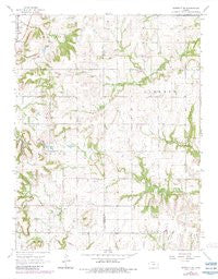 Garnett SE Kansas Historical topographic map, 1:24000 scale, 7.5 X 7.5 Minute, Year 1966