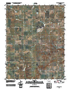 Garnett NW Kansas Historical topographic map, 1:24000 scale, 7.5 X 7.5 Minute, Year 2009