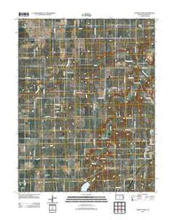 Garnett West Kansas Historical topographic map, 1:24000 scale, 7.5 X 7.5 Minute, Year 2012