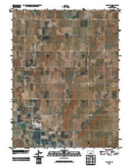 Gaylord Kansas Historical topographic map, 1:24000 scale, 7.5 X 7.5 Minute, Year 2009