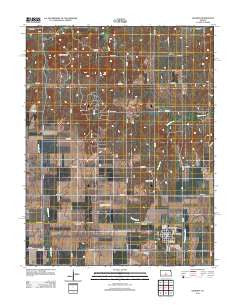 Geneseo Kansas Historical topographic map, 1:24000 scale, 7.5 X 7.5 Minute, Year 2012