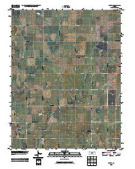 Geneva Kansas Historical topographic map, 1:24000 scale, 7.5 X 7.5 Minute, Year 2009
