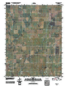 Geneva Kansas Historical topographic map, 1:24000 scale, 7.5 X 7.5 Minute, Year 2009