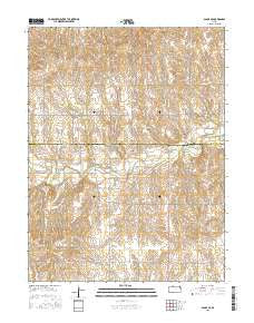 Glade SE Kansas Current topographic map, 1:24000 scale, 7.5 X 7.5 Minute, Year 2015