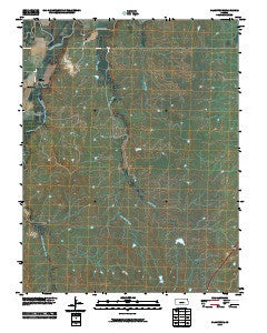 Gladstone Kansas Historical topographic map, 1:24000 scale, 7.5 X 7.5 Minute, Year 2010