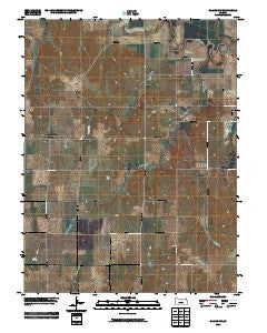 Glasco SW Kansas Historical topographic map, 1:24000 scale, 7.5 X 7.5 Minute, Year 2009
