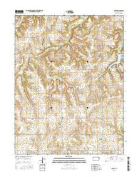 Globe Kansas Current topographic map, 1:24000 scale, 7.5 X 7.5 Minute, Year 2015