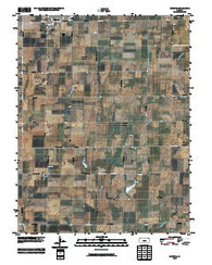 Goessel Kansas Historical topographic map, 1:24000 scale, 7.5 X 7.5 Minute, Year 2010