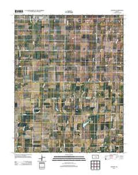 Goessel Kansas Historical topographic map, 1:24000 scale, 7.5 X 7.5 Minute, Year 2012