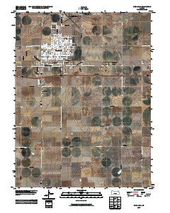 Goodland Kansas Historical topographic map, 1:24000 scale, 7.5 X 7.5 Minute, Year 2009
