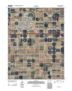 Goodland Kansas Historical topographic map, 1:24000 scale, 7.5 X 7.5 Minute, Year 2012