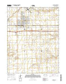 Goodland Kansas Current topographic map, 1:24000 scale, 7.5 X 7.5 Minute, Year 2015