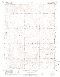 Goodland NE Kansas Historical topographic map, 1:24000 scale, 7.5 X 7.5 Minute, Year 1966