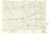 Goodland Kansas Historical topographic map, 1:250000 scale, 1 X 2 Degree, Year 1954