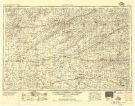 Goodland Kansas Historical topographic map, 1:250000 scale, 1 X 2 Degree, Year 1957