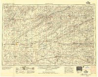 Goodland Kansas Historical topographic map, 1:250000 scale, 1 X 2 Degree, Year 1957