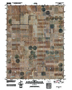 Goodland NE Kansas Historical topographic map, 1:24000 scale, 7.5 X 7.5 Minute, Year 2009
