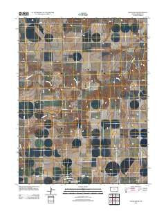 Goodland NW Kansas Historical topographic map, 1:24000 scale, 7.5 X 7.5 Minute, Year 2012
