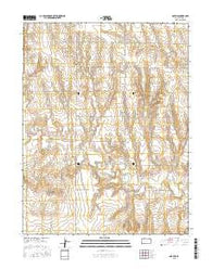 Gove NE Kansas Current topographic map, 1:24000 scale, 7.5 X 7.5 Minute, Year 2015