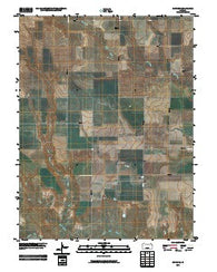 Gove SW Kansas Historical topographic map, 1:24000 scale, 7.5 X 7.5 Minute, Year 2009