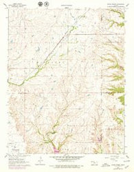 Grand Summit Kansas Historical topographic map, 1:24000 scale, 7.5 X 7.5 Minute, Year 1962