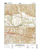 Grantville Kansas Current topographic map, 1:24000 scale, 7.5 X 7.5 Minute, Year 2016