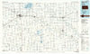 Great Bend Kansas Historical topographic map, 1:100000 scale, 30 X 60 Minute, Year 1985