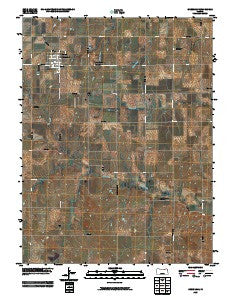 Greenleaf Kansas Historical topographic map, 1:24000 scale, 7.5 X 7.5 Minute, Year 2009