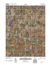 Greenleaf Kansas Historical topographic map, 1:24000 scale, 7.5 X 7.5 Minute, Year 2012