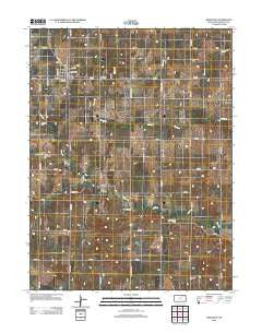 Greenleaf Kansas Historical topographic map, 1:24000 scale, 7.5 X 7.5 Minute, Year 2012