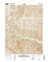 Greenleaf Kansas Current topographic map, 1:24000 scale, 7.5 X 7.5 Minute, Year 2016