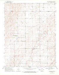 Greensburg NW Kansas Historical topographic map, 1:24000 scale, 7.5 X 7.5 Minute, Year 1969
