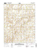 Greensburg NE Kansas Current topographic map, 1:24000 scale, 7.5 X 7.5 Minute, Year 2016