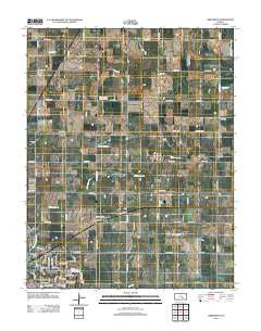 Greenwich Kansas Historical topographic map, 1:24000 scale, 7.5 X 7.5 Minute, Year 2012
