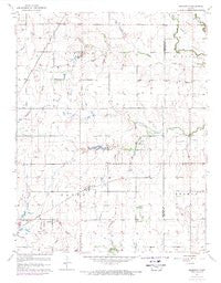 Greenwich Kansas Historical topographic map, 1:24000 scale, 7.5 X 7.5 Minute, Year 1960