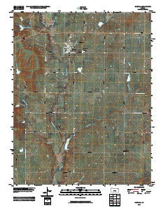 Grenola Kansas Historical topographic map, 1:24000 scale, 7.5 X 7.5 Minute, Year 2010