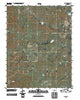 Gridley Kansas Historical topographic map, 1:24000 scale, 7.5 X 7.5 Minute, Year 2009