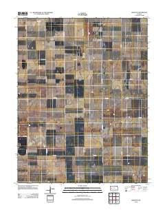 Grigston Kansas Historical topographic map, 1:24000 scale, 7.5 X 7.5 Minute, Year 2012